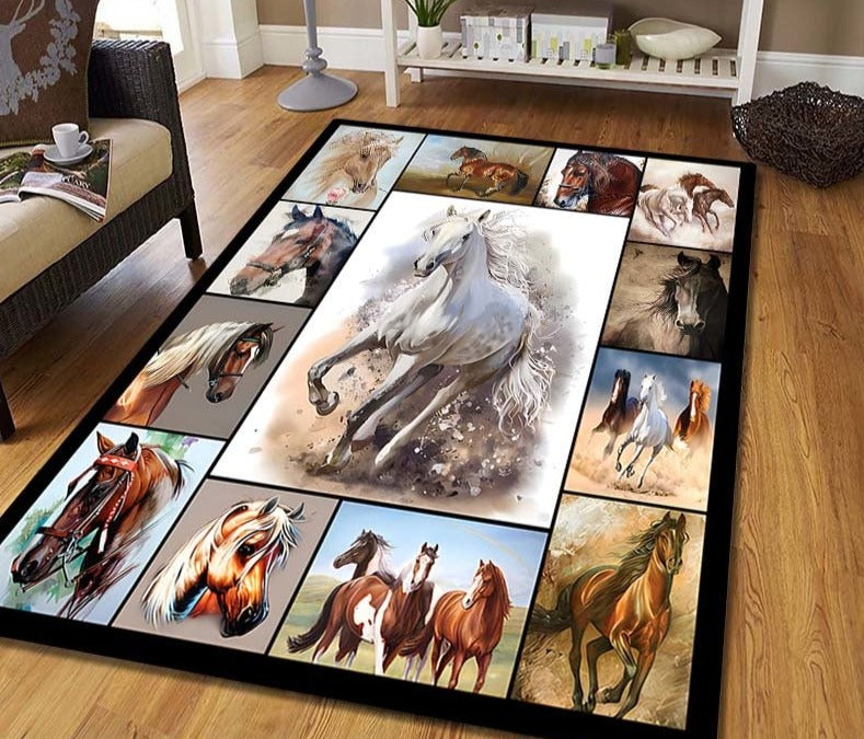 Tapis avec animaux Photo Props