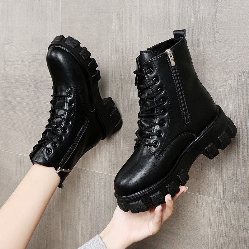 Bottes chaudes Goth