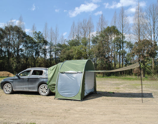 SUV tent with mosquito net
