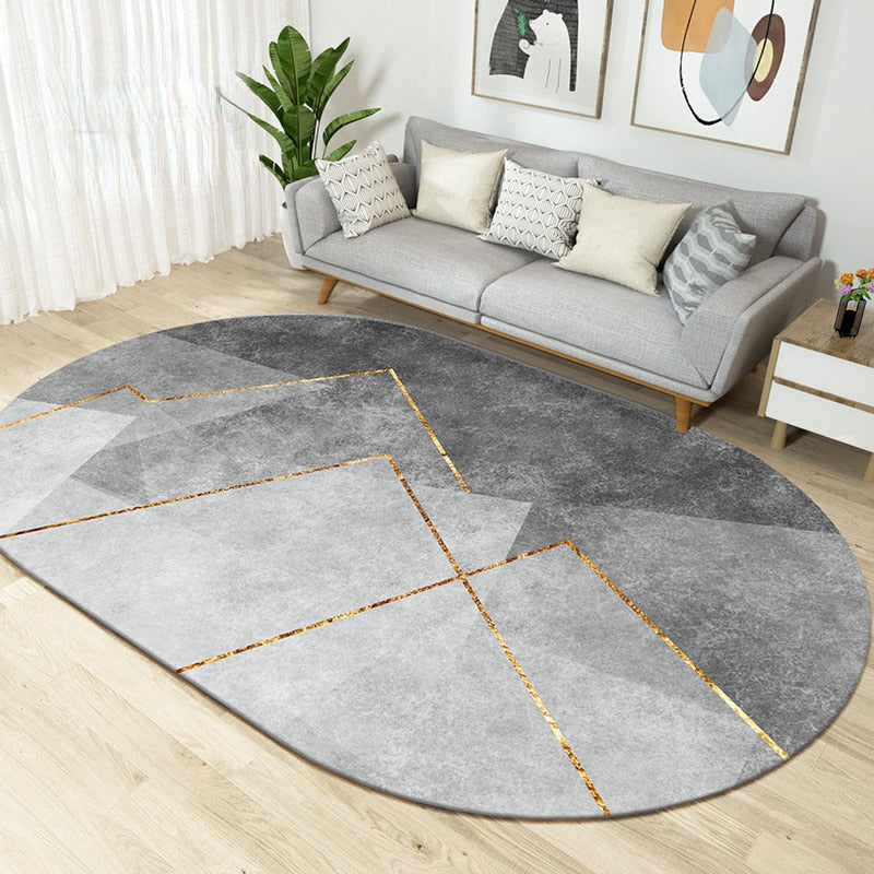 Tapis ovale Living