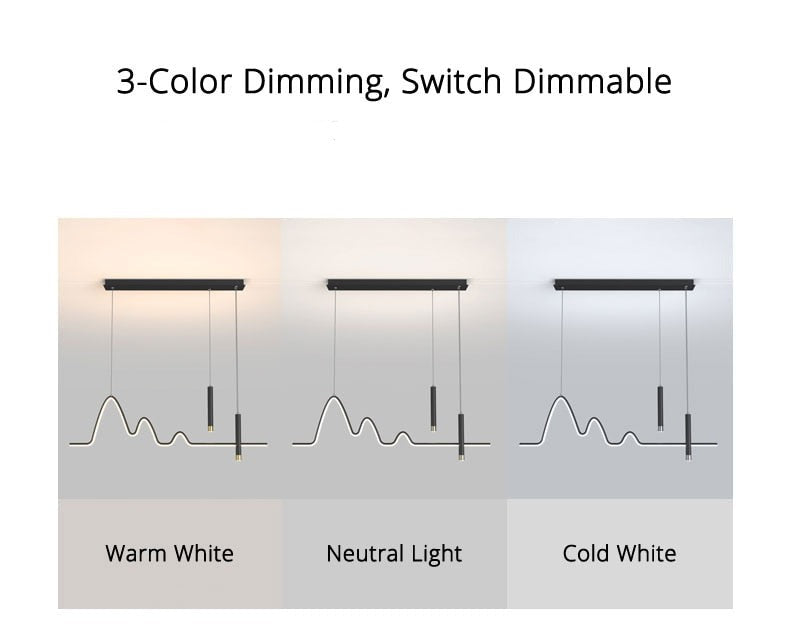 Luminaire Style Minimaliste Linéaire V