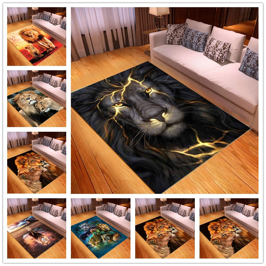 Tapis Living Room Lion