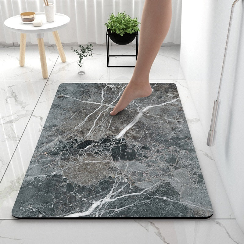 Tapis de salle de bain Marble