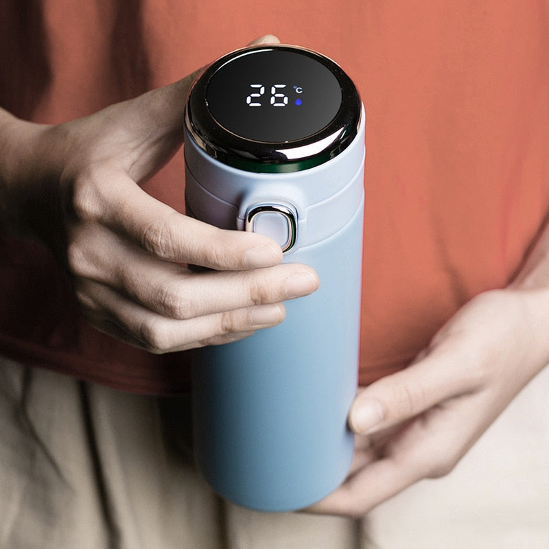 Thermos Stainless avec affichage temperature