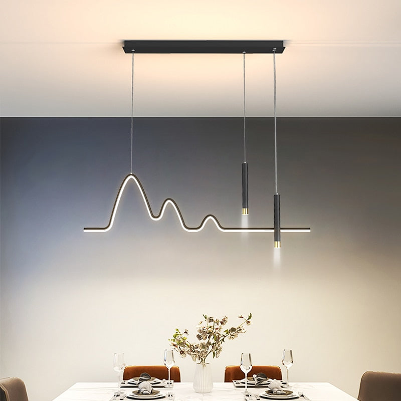 Linear Minimalist Style Light Fixture