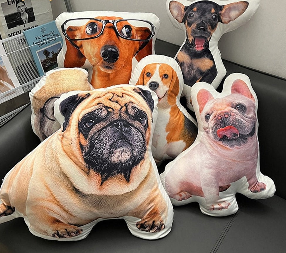 Coussin personnalisé Custom Pillow Cat/DOG