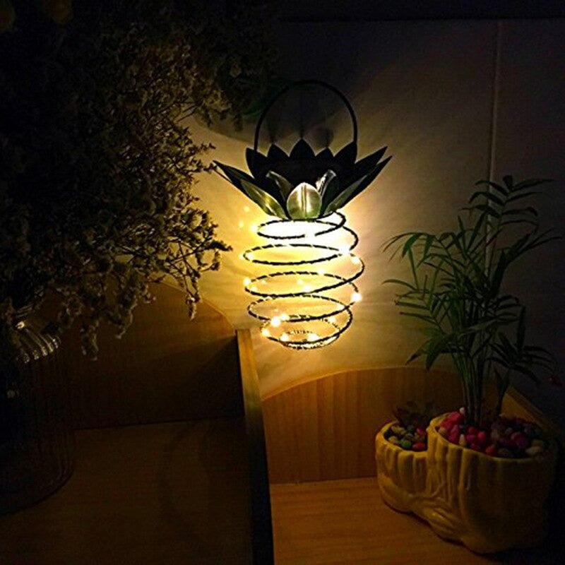 Ananas LED à énergie solaire