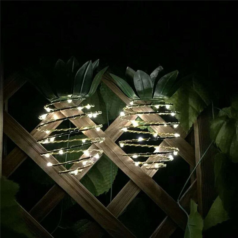Ananas LED à énergie solaire