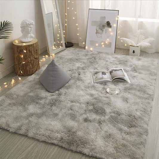 Soft long pile rug