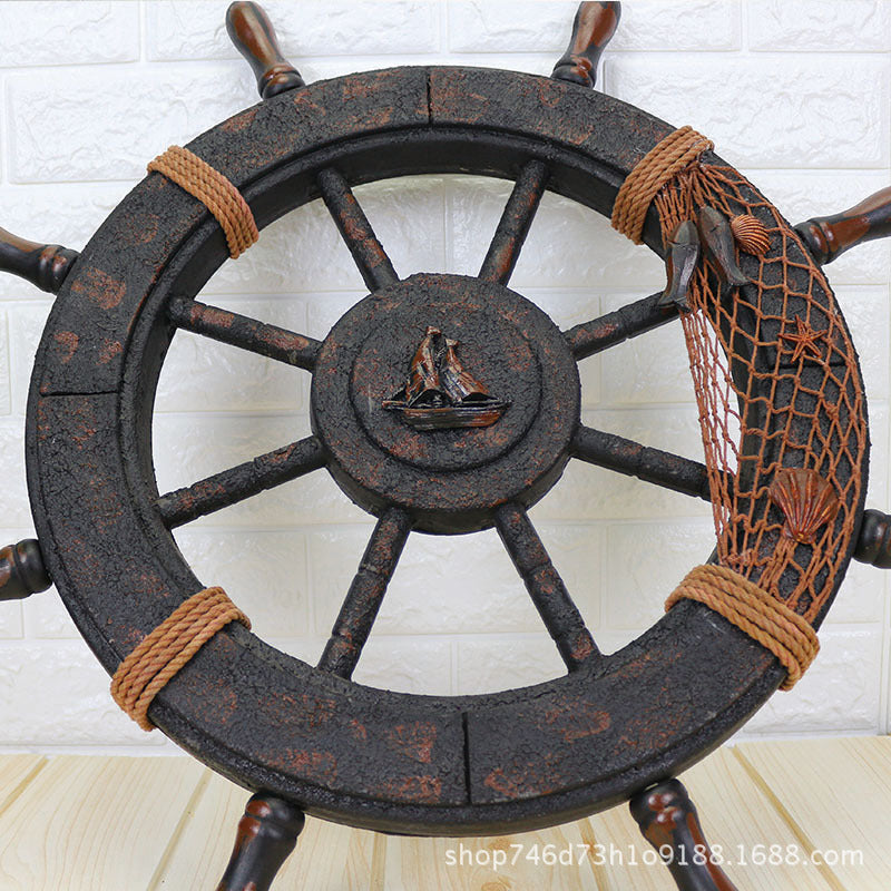 Wooden nautical decoration