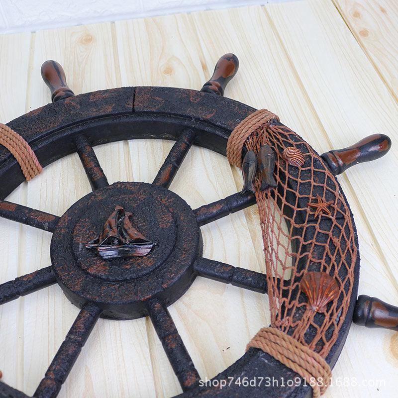 Wooden nautical decoration