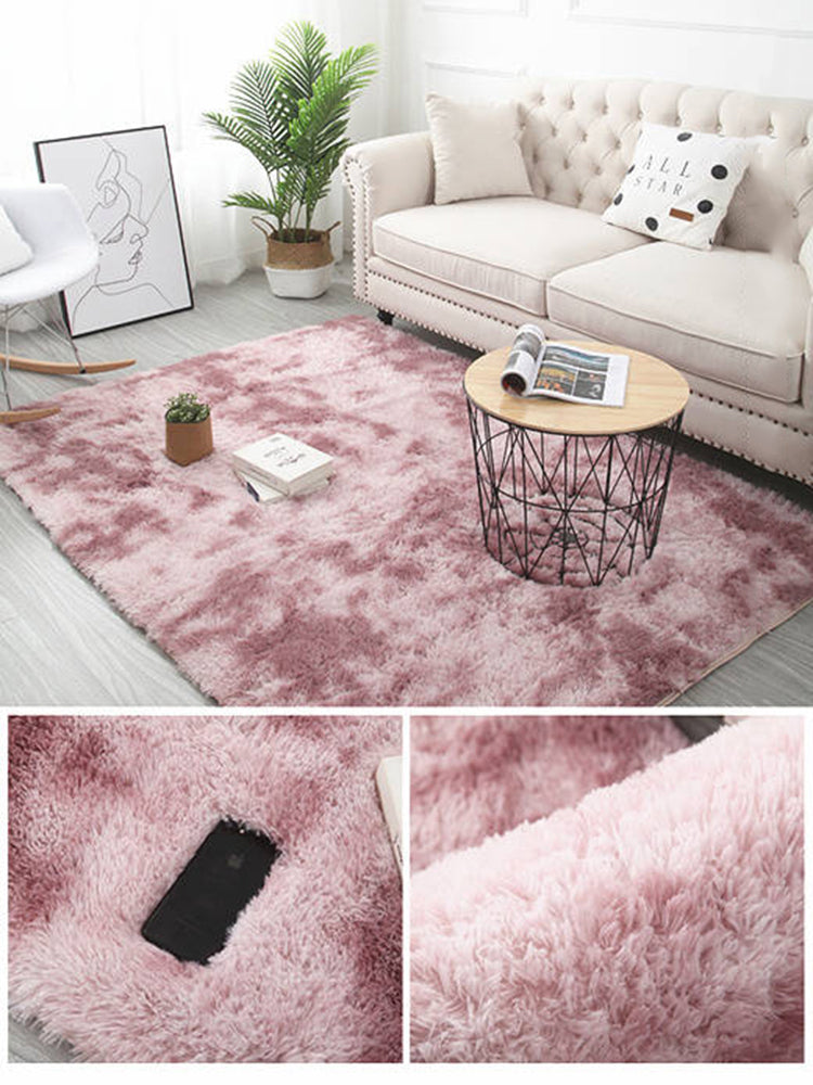 Tapis doux poils long