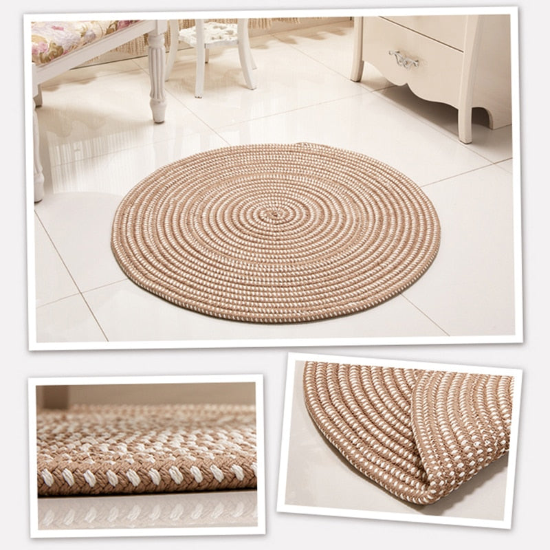 Tapis rond de salon