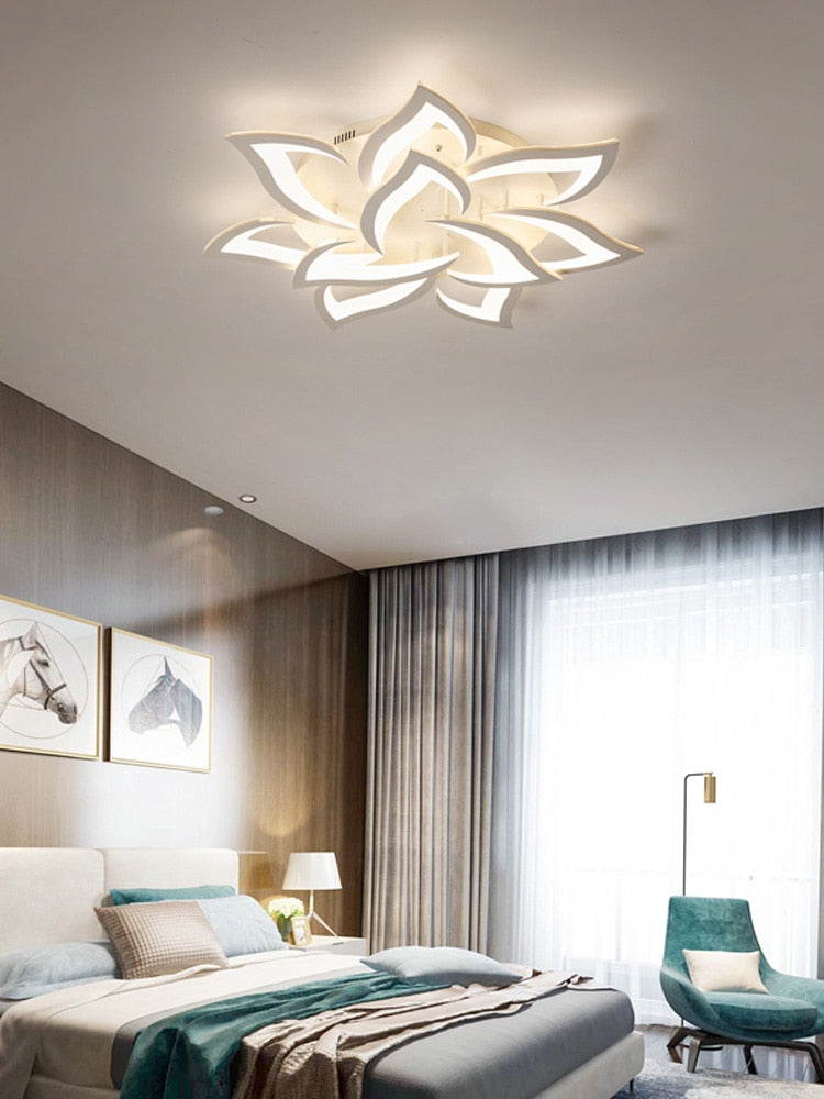 Modern style LED luminaire