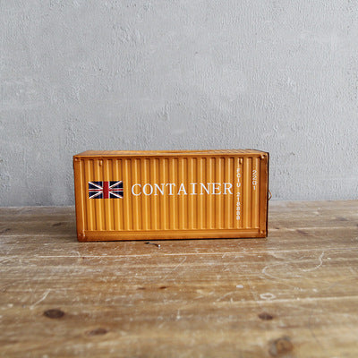 Retro tissue box