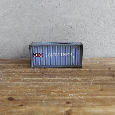 Retro tissue box