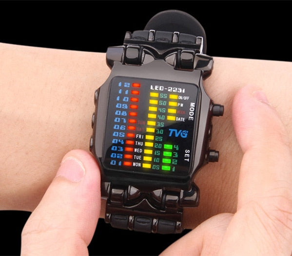 Montre digitale LED