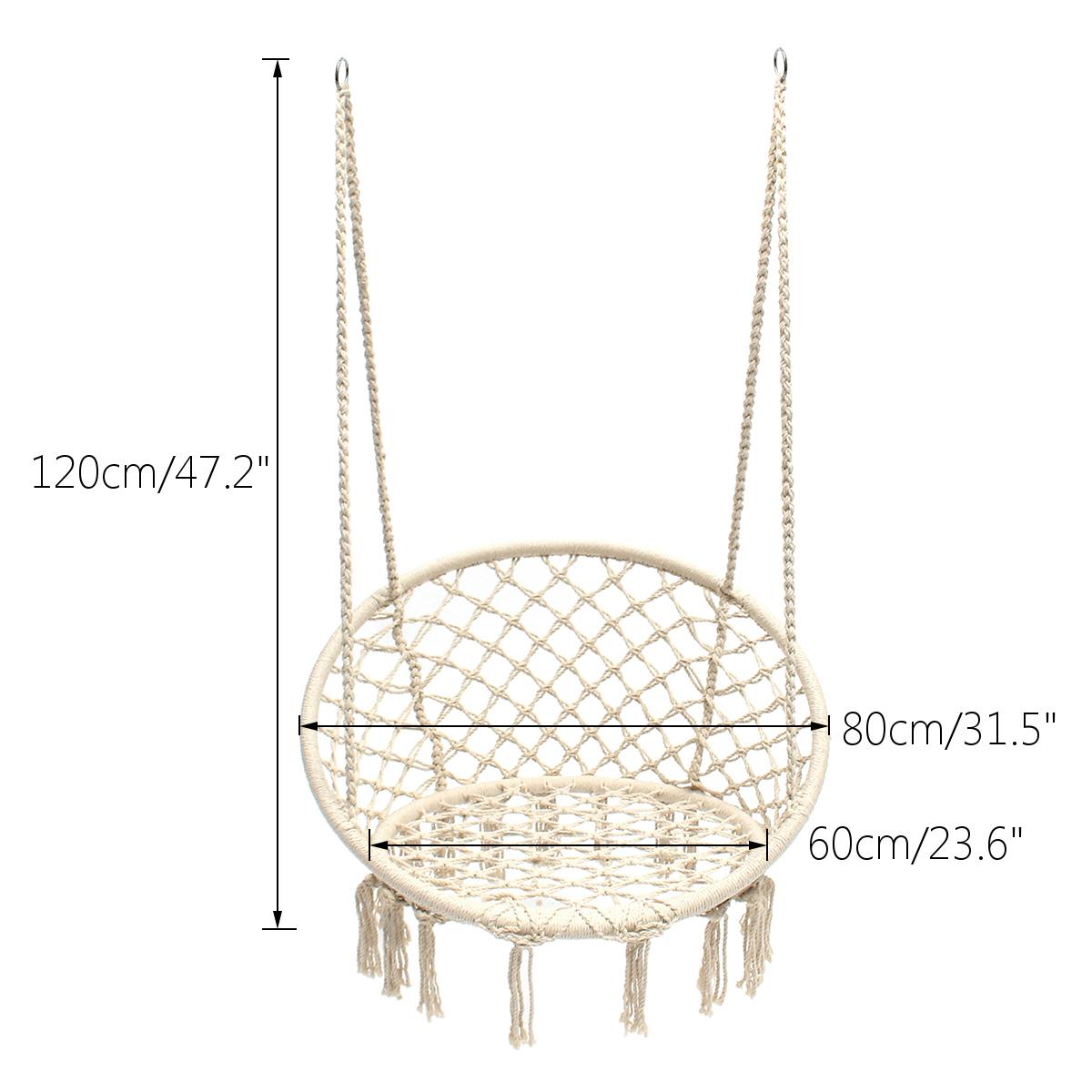 Chaise Hamac en macramé