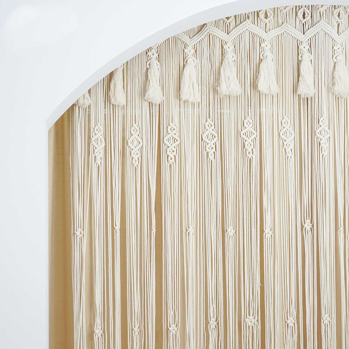 Handmade Macrame Curtain