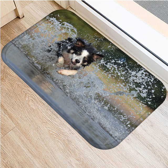 Tapis d'entrée avec Chien IV / 25 modèles