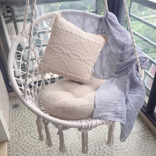 Chaise Hamac en macramé