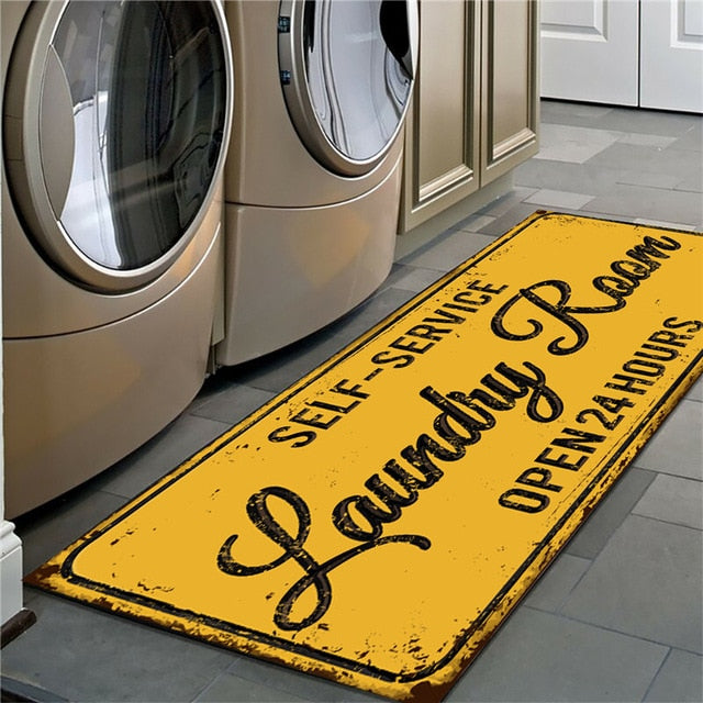 Laundry room carpet