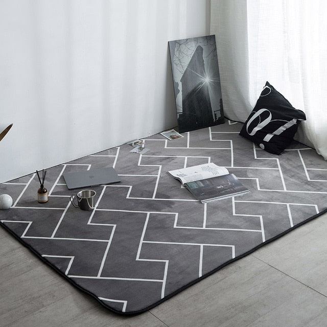 Tapis style contemporain