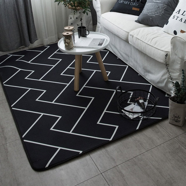 Tapis style contemporain