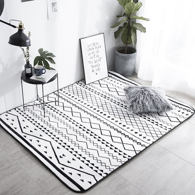 Tapis style contemporain