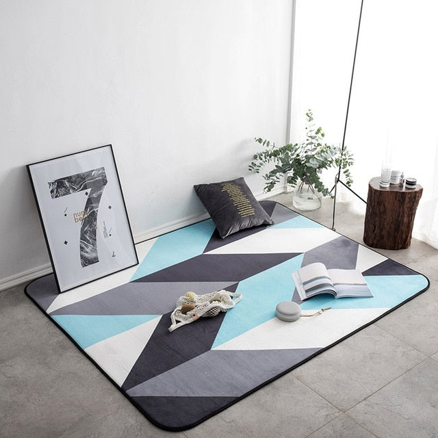 Tapis style contemporain