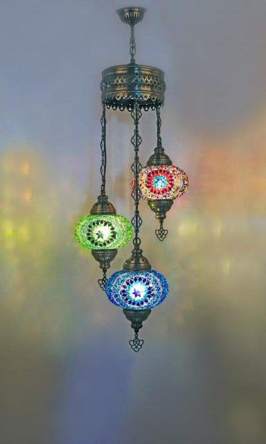 Chandelier Turque Vintage