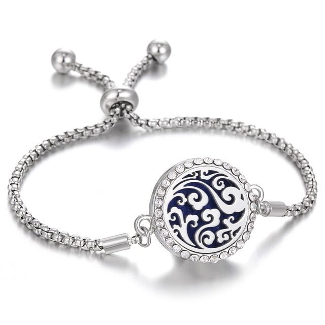 Bracelet diffuseur d'huiles essentielles