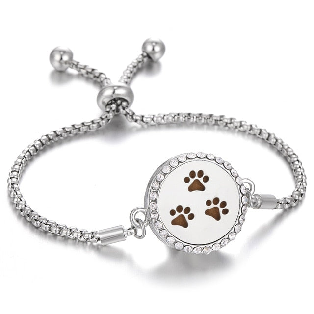 Bracelet diffuseur d'huiles essentielles