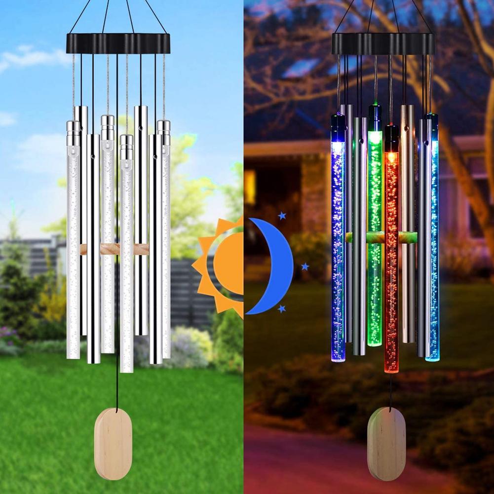 Carillon solaire LED