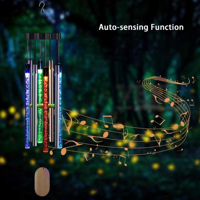 Carillon solaire LED