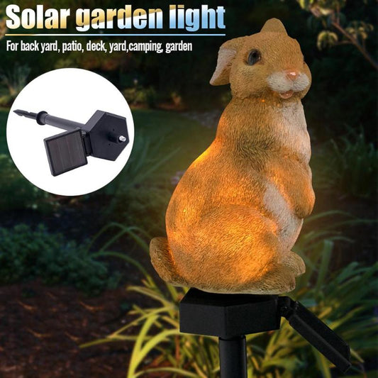 Lampe animaux LED à énergie solaire