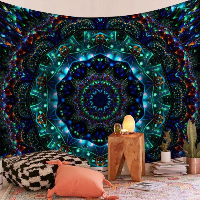 Indian Mandala Tapestry