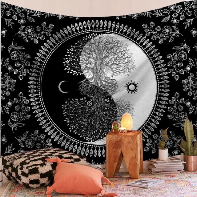 Indian Mandala Tapestry