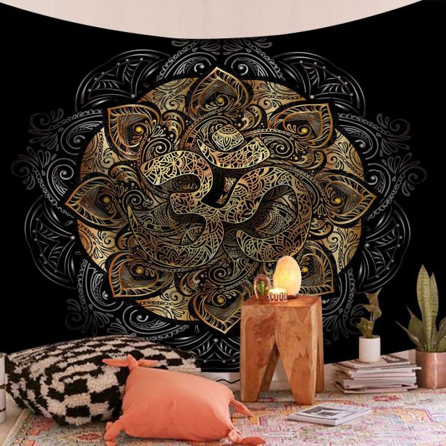 Indian Mandala Tapestry