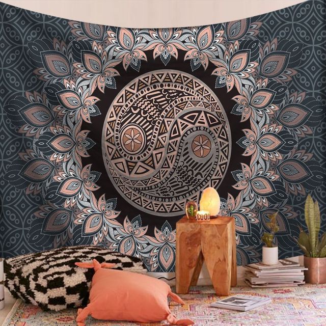 Indian Mandala Tapestry