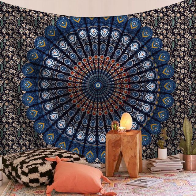 Indian Mandala Tapestry