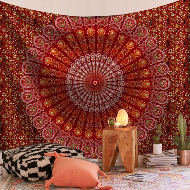 Indian Mandala Tapestry