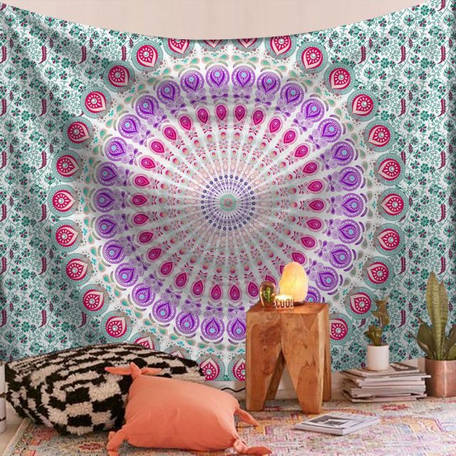 Indian Mandala Tapestry