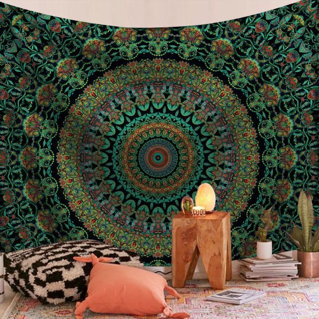 Indian Mandala Tapestry