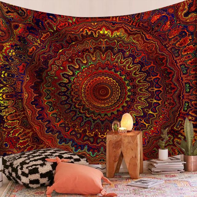 Indian Mandala Tapestry