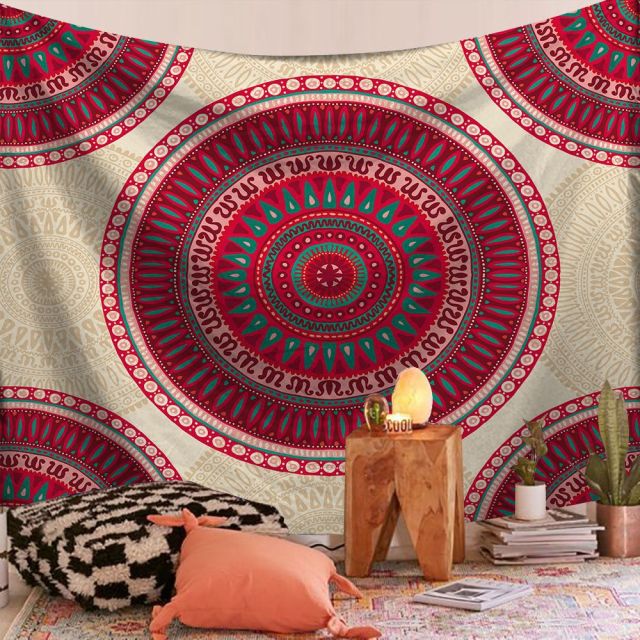 Indian Mandala Tapestry