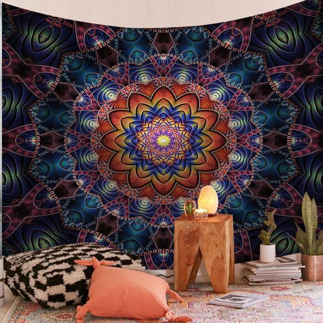 Indian Mandala Tapestry