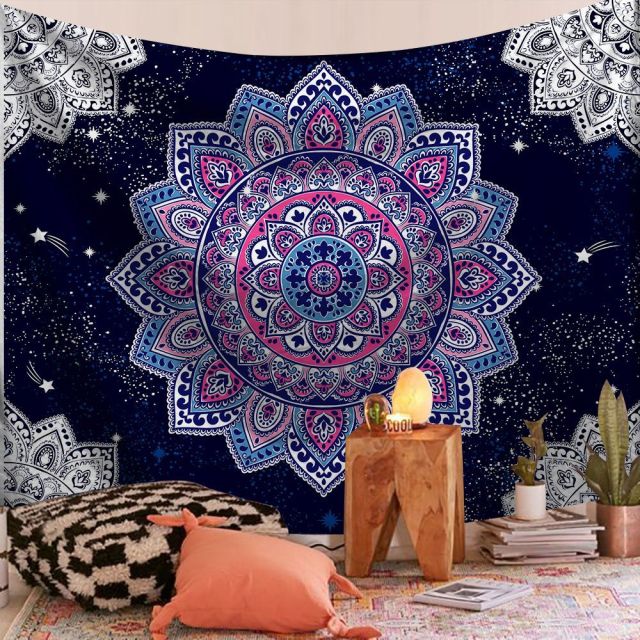 Indian Mandala Tapestry