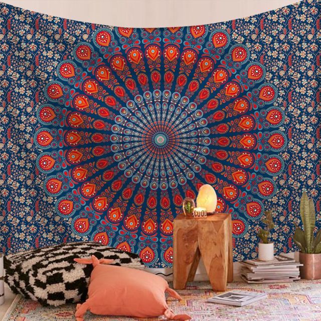 Indian Mandala Tapestry