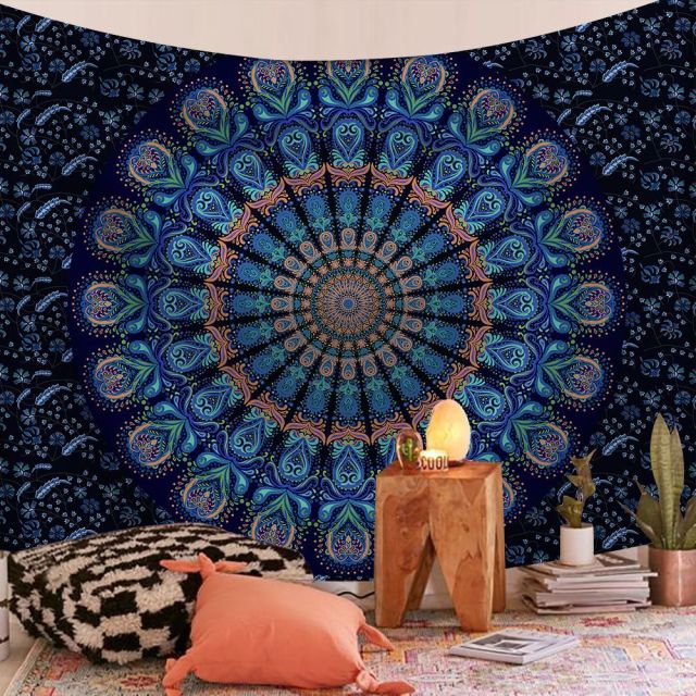 Indian Mandala Tapestry